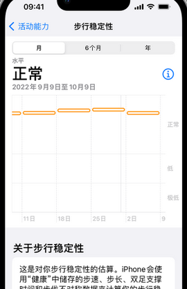 中兴镇iPhone手机维修如何在iPhone开启'步行稳定性通知'