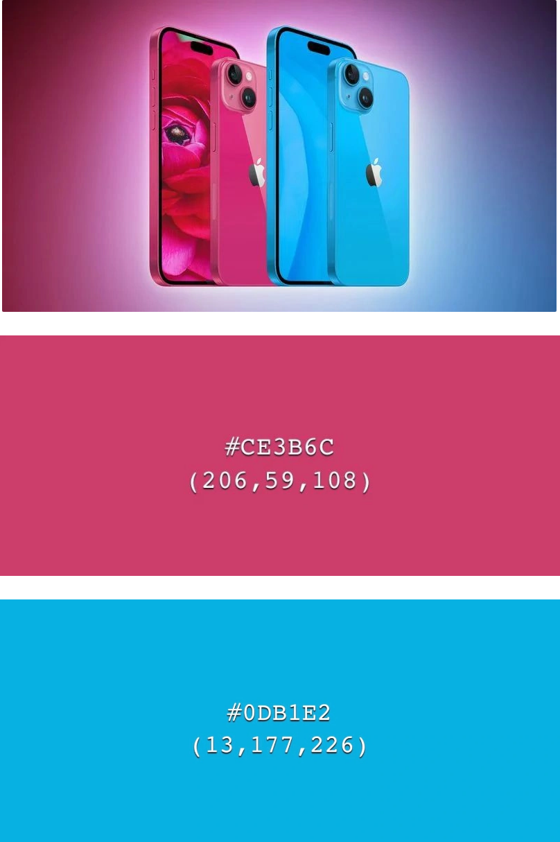中兴镇苹果维修网点分享iPhone 15 系列手机有哪些配色 