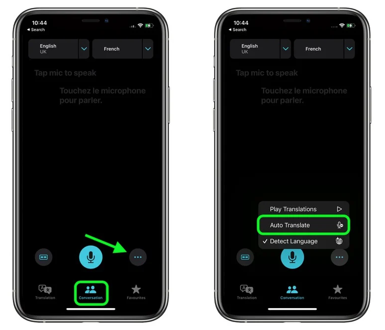 中兴镇苹果手机维修分享iOS 15 “翻译” App 新改进 