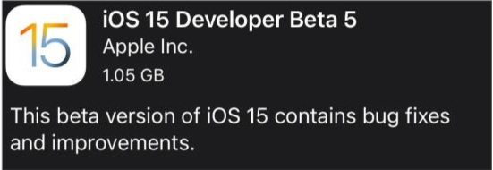 中兴镇苹果手机维修分享如何升级到iOS15.0 beta5 