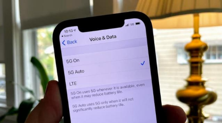 中兴镇苹果手机维修分享iPhone 12如何打开或关闭5G网络 